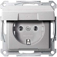 Фото Schneider Розетка Merten System M MTN2311-0460 з кришкою