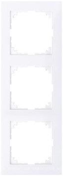 Фото Schneider Рамка Merten M-Pure MTN4030-3625 трипостова