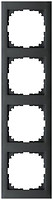 Фото Schneider Рамка Merten M-Pure MTN4040-3614 чотирьохпостова