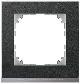 Фото Schneider Рамка Merten M-Pure Decor MTN4010-3669 однопостова