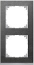 Фото Schneider Рамка Merten M-Pure Decor MTN4020-3669 двопостова