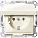 Фото Schneider Розетка Merten System M MTN2311-0344 з кришкою і шторками