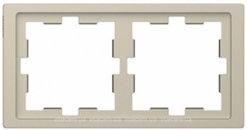 Фото Schneider Рамка Merten D-Life MTN4020-6533 двопостова