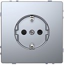 Фото Schneider Розетка Merten D-Life MTN2400-6036 одинарная с заземлением, защитными шторками и винтовым зажимом