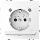 Фото Schneider Розетка Merten D-Life MTN2304-6035 одинарная с заземлением, защитными шторками и светодиодным модулем