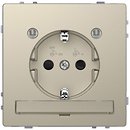 Фото Schneider Розетка Merten D-Life MTN2304-6033 одинарная с заземлением, защитными шторками и светодиодным модулем