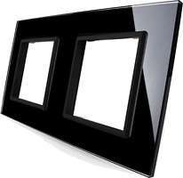 Фото Livolo Рамка Crystal Panel VL-C7-SR/SR-12 двопостова