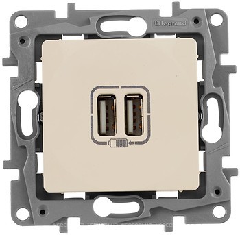 Фото Legrand Розетка Etika (672394) USB