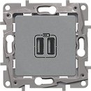 Фото Legrand Розетка Etika (672494) USB