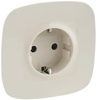 Фото Legrand Розетка Valena Allure (753821-754311) одинарна з заземленням