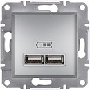 Фото Schneider Розетка Asfora EPH2700261 USB