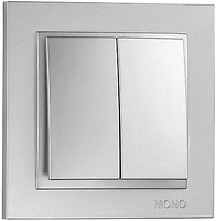 Фото Mono Electric Вимикач Despina 102-212125-102 двоклавішний