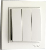 Фото Mono Electric Вимикач Despina 102-190022-114 триклавішний