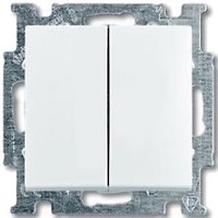 Фото ABB Выключатель Basic 55 2006/5 UC-94-507 двухклавишный