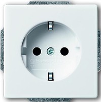 Фото ABB Розетка Future 20 EUC-84 одинарная с заземлением