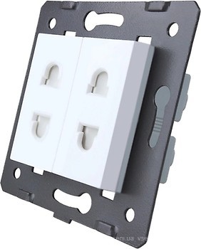 Фото Livolo Розетка VL-C7-C2A-11 подвійна