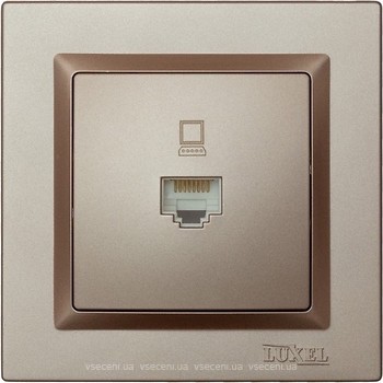 Фото Luxel Розетка Jazz 9227 комп'ютерна