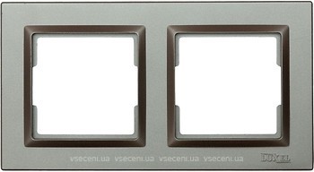 Фото Luxel Рамка Jazz 9722 двопостова горизонтальна