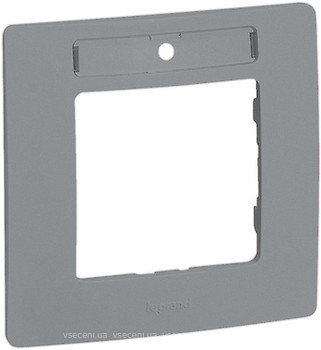 Фото Legrand Рамка Etika (672556) однопостовая с полем для надписи