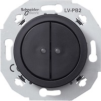Фото Schneider Кнопковий вимикач Renova WDE011271 двоклавішний з підсвічуванням