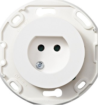 Фото Schneider Розетка Renova WDE011140 одинарна без заземлення