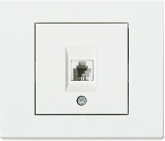 Фото Ovivo Розетка Grano 400-010300-221 телефонна