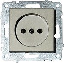 Фото Ovivo Розетка Grano 600-000313-215 одинарна без заземлення