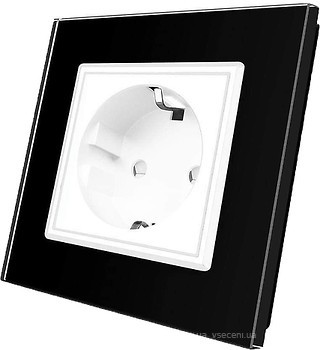 Фото Livolo Розетка VL-C7C1EU-12/11 з заземленням і захисними шторками