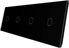 Фото Livolo Панель для сенсорного выключателя VL-C7-C1/C1/C1/C1-12 четырехклавишная