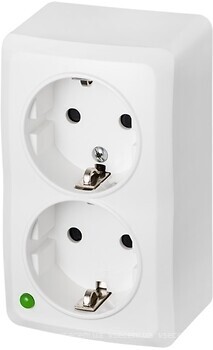 Фото Elektro-Plast Розетка Berg 3738-00 двойная с заземлением