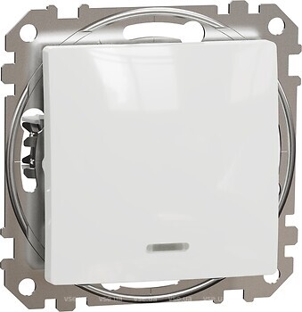 Фото Schneider Electric Вимикач Sedna Design одноклавішний (SDD111101L)