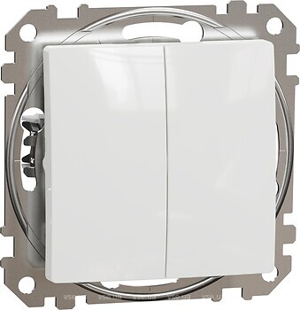 Фото Schneider Electric Вимикач Sedna Design двоклавішний (SDD111105)