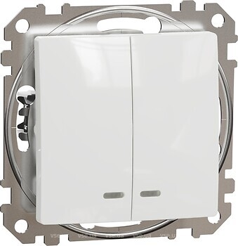 Фото Schneider Electric Вимикач Sedna Design двоклавішний (SDD111105L)