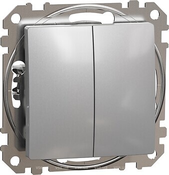 Фото Schneider Electric Вимикач Sedna Design двоклавішний (SDD113105)
