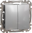 Фото Schneider Electric Вимикач Sedna Design двоклавішний (SDD113108)