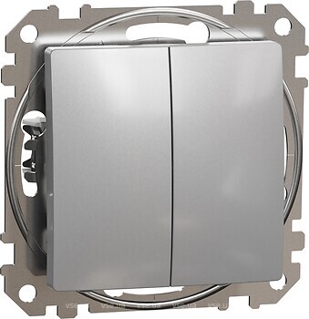 Фото Schneider Electric Вимикач Sedna Design двоклавішний (SDD113108)