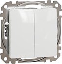 Фото Schneider Electric Вимикач Sedna Design двоклавішний (SDD111108)