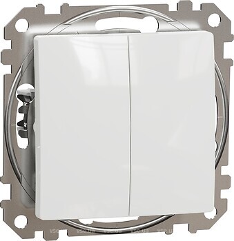 Фото Schneider Electric Вимикач Sedna Design двоклавішний (SDD111108)