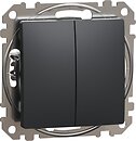 Фото Schneider Electric Вимикач Sedna Design двоклавішний (SDD114108)