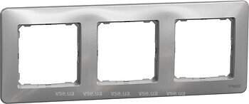 Фото Schneider Electric Рамка Sedna Design трипостова горизонтальна (SDD313803)