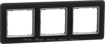 Фото Schneider Electric Рамка Sedna Design трипостова горизонтальна (SDD362803)