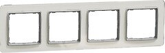Фото Schneider Electric Рамка Sedna Elements чотирипостова горизонтальна (SDD360804)