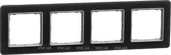 Фото Schneider Electric Рамка Sedna Elements чотирипостова горизонтальна (SDD362804)