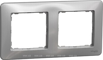 Фото Schneider Electric Рамка Sedna Design двопостова горизонтальна (SDD313802)