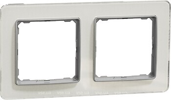 Фото Schneider Electric Рамка Sedna Elements двопостова горизонтальна (SDD360802)