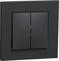 Фото Schneider Electric Вимикач Miluz ED двоклавішний (WDE014S66)