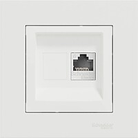 Фото Schneider Electric Розетка Miluz ED комп'ютерна (WDE012T04)