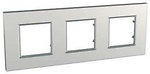Фото Schneider Рамка Unica Quadro MGU6.706.55 трьохпостова