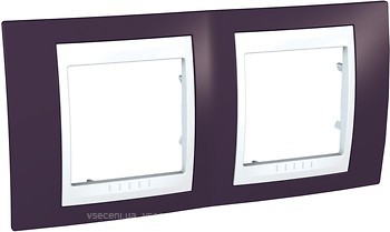 Фото Schneider Рамка Unica MGU6.004.872 двопостова горизонтальна
