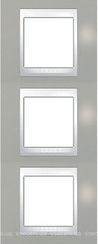 Фото Schneider Рамка Unica MGU6.006V.865 трьохпостова вертикальна